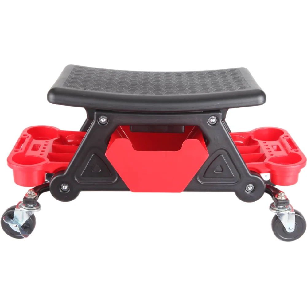 Car Wash Tool Storage Stool Auto Detailing Rolling Seat Waterproof Chair With Wheels For Car Detailers