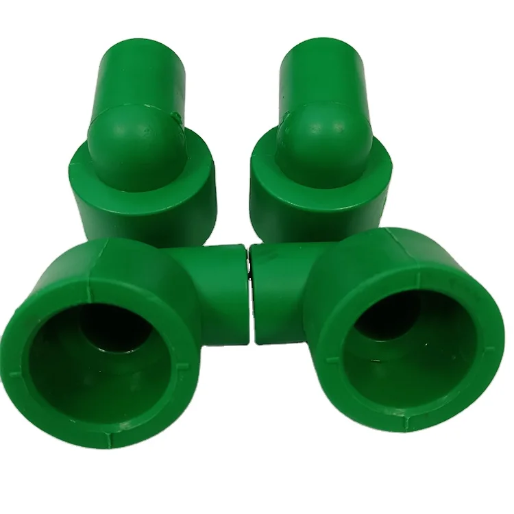Plastic plumbing accessories green ppr pipe fitting exhaust pipe Reducing elbow