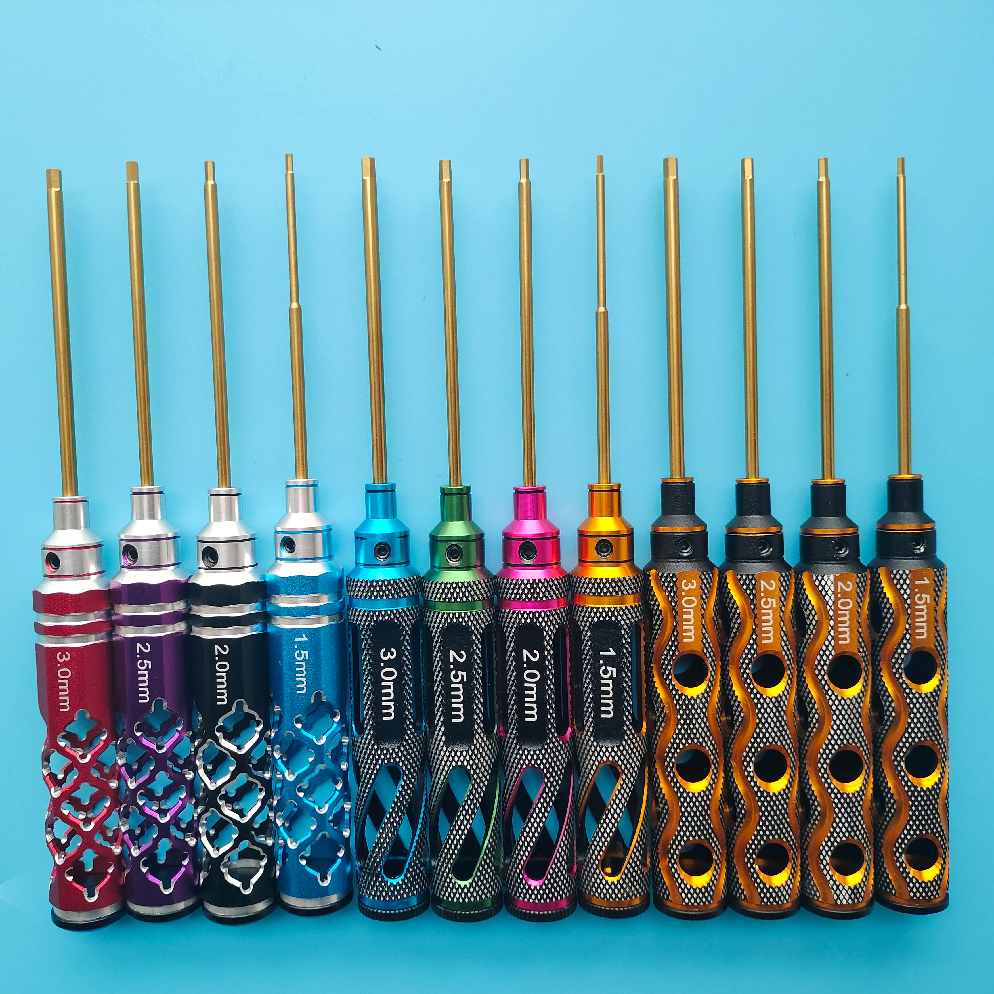 Multi-Function Non-Slip Steel  4pcs Honeycomb  hollow Handle Screwdriver Set for Drone Tool Kit  RC Car Truck FPV Helicopter