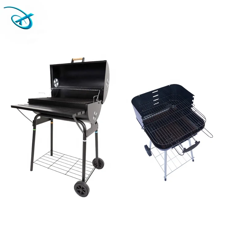 
outdoor camping grill bbq smoker charcoal party oven 