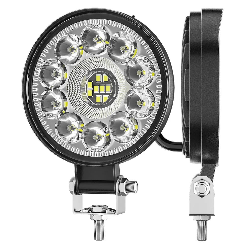 LIGHTOWL Мини светодиодный рабочий свет для внедорожника 4x4 прожектор 12 В 24 светодиод джип-грузовика лодочного автомобиля трактора внедорожник ATV Barra фары