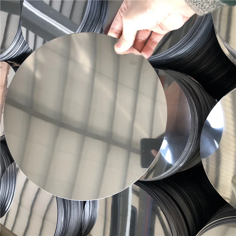 400 Series DDQ SS INOX disc 0.6 0.8 mm thickness cold rolled stainless steel Round plate with magnetic grade 410 430 circles