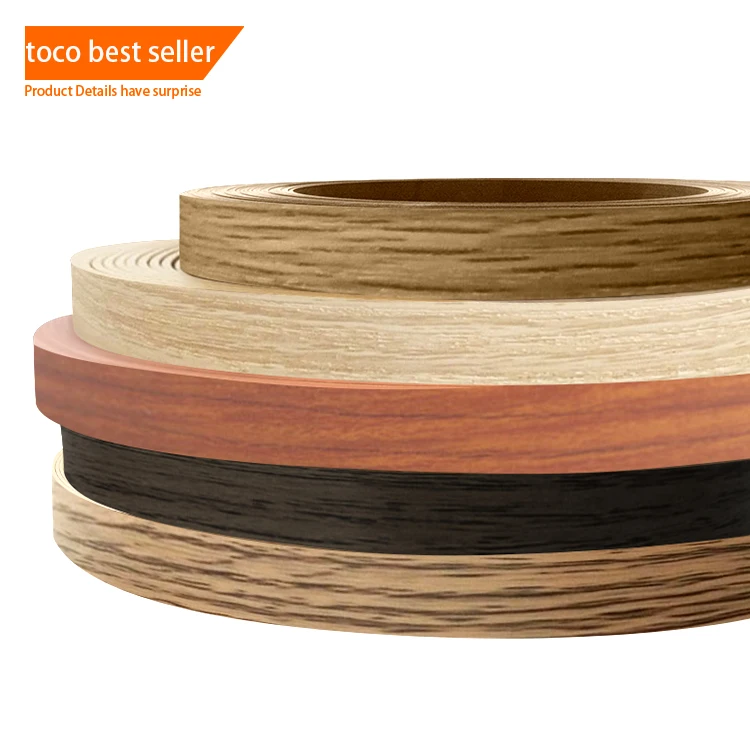 Furniture Abs Edging Tape Plastic Kitchen Cabinet Pvc Acrylic Edge Banding Tape  For Mdf Metal Edge Banding