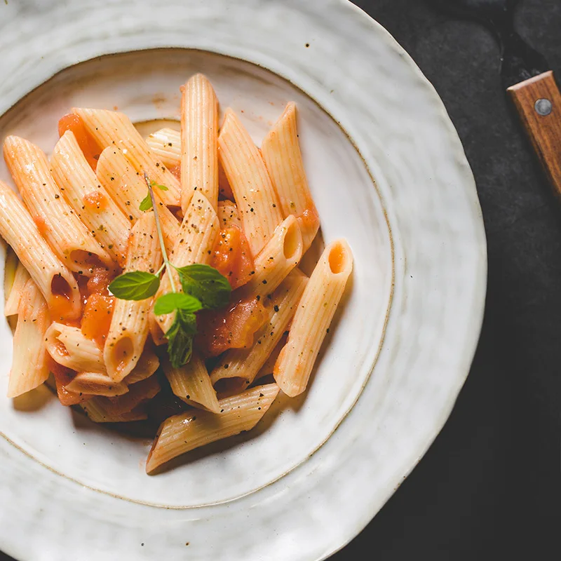 Винтажная крупная керамическая тарелка для ужина круглая подкладка паста спагетти суши салат сервировочное холодное блюдо столовая посуда ресторана