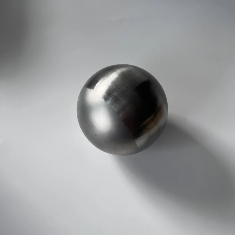 Wholesale customized 3 1/2 inch 89mm 90mm  raw surface stainless steel hollow metal sphere without polishing