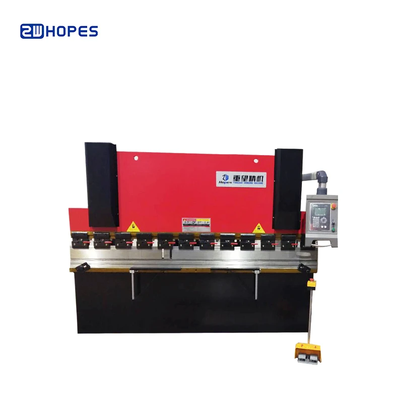 Sheet metal bending machine 4+1 axis 80T2500mm cnc hydraulic press brake with Delem DA52S controller