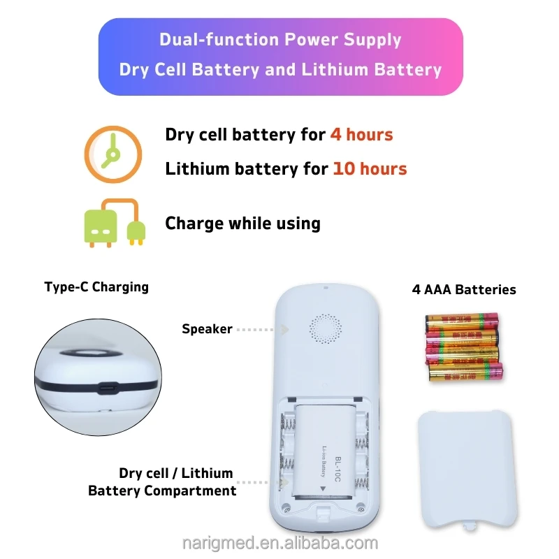 NHO-100 Oem Low Perfusion Neonatal Veterinary Pulse Oximeter Baby Oximeter Handheld Pulse Oximeter