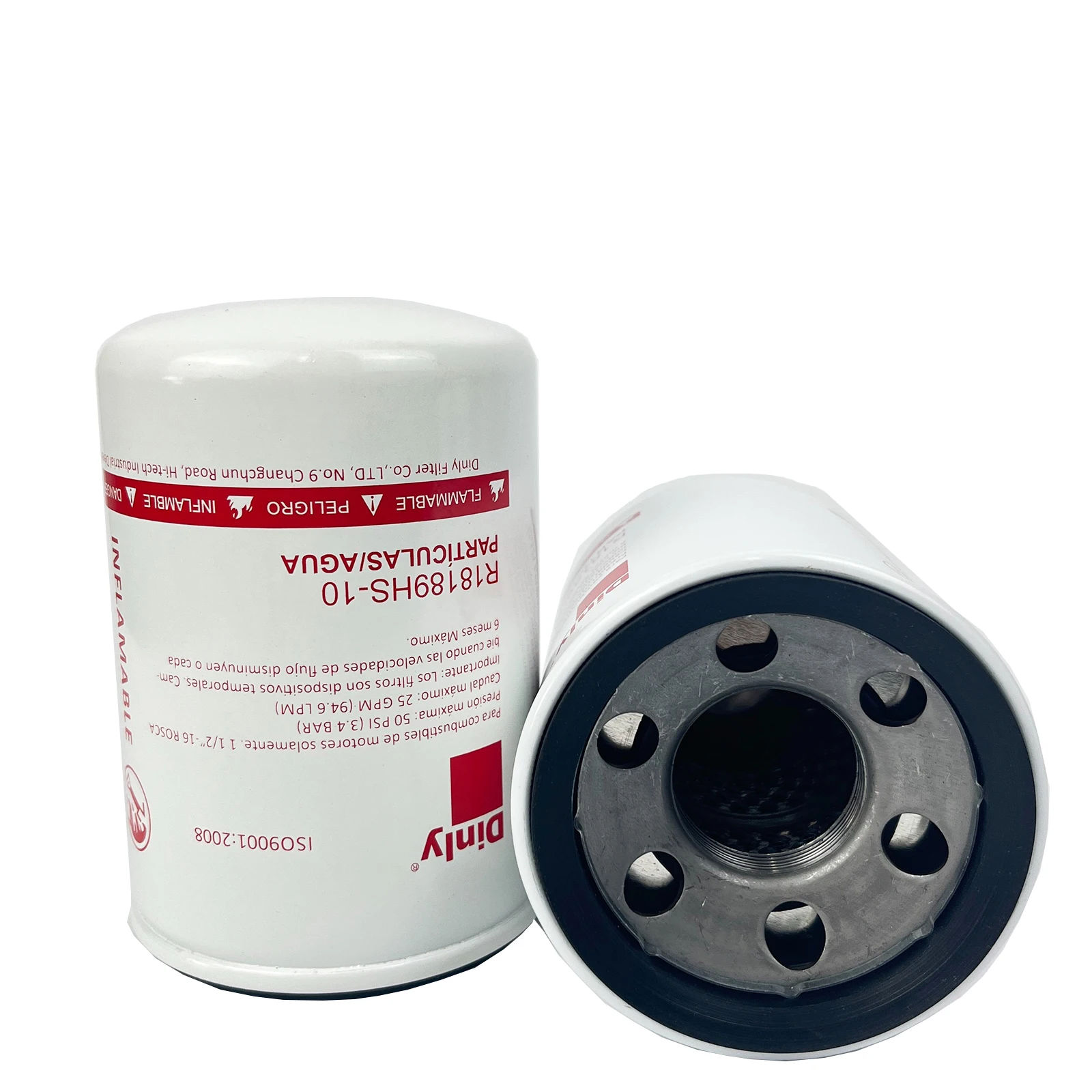 High Flow R18189-30 Microns Oil  Fuel Filter With Paper Filter Element for Fuel Dispenser