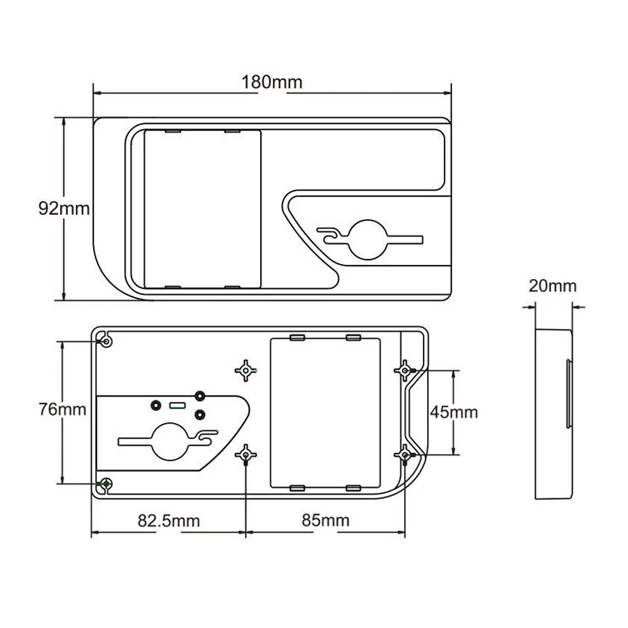 Electronic Digital Lock Keypad Security Hotel Room Password Smart Locker Safe Box Lock with Intelligent Chip