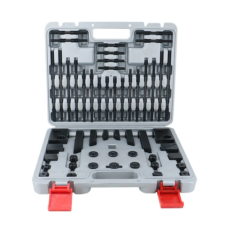HLTNC plus hard combination platen T-58pcs-M8 M10 M12 M14 M16 M18 M20 M22  Milling Clamping Kit M16 Clamping Kts