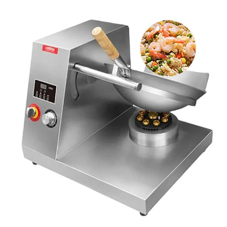 Automatic Wok Machine Electric Stir-Frying Wok Multifunctional intelligent cooking machine smart cook robot for restaurants