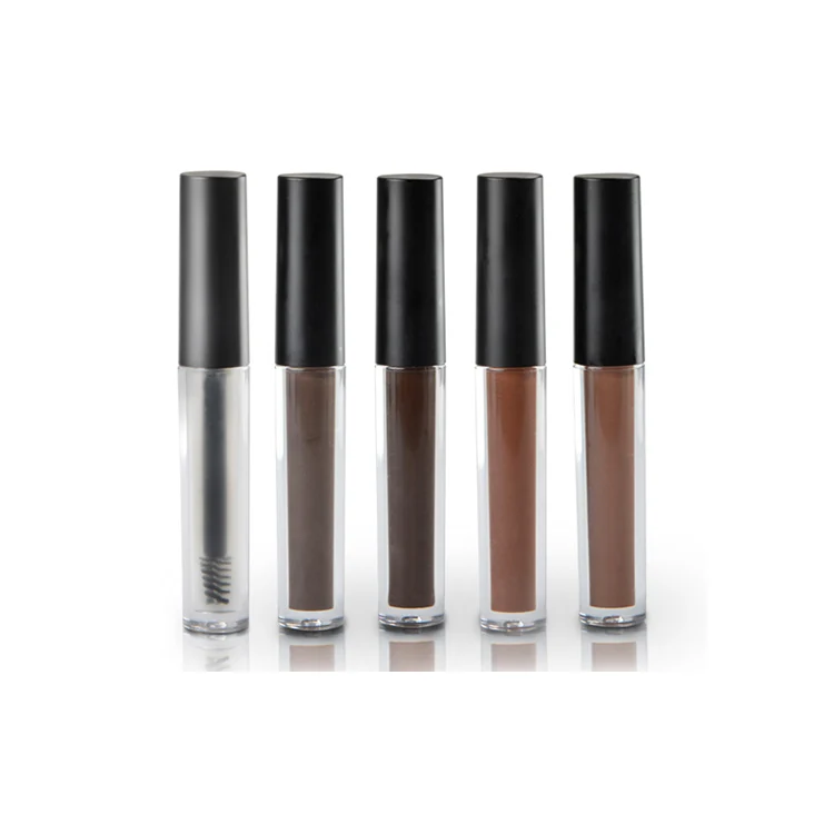 
5 Colors Long Lasting Waterproof Eyebrow Cream Eye Brow Shadow Makeup Beauty Comstic Tools with Brush Dye Eyebrow 