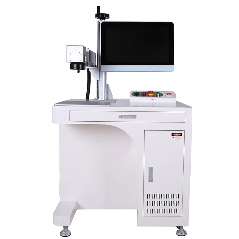 bone plate mug tumbler name plate engraving 20w 30w 50w fiber laser marking machine
