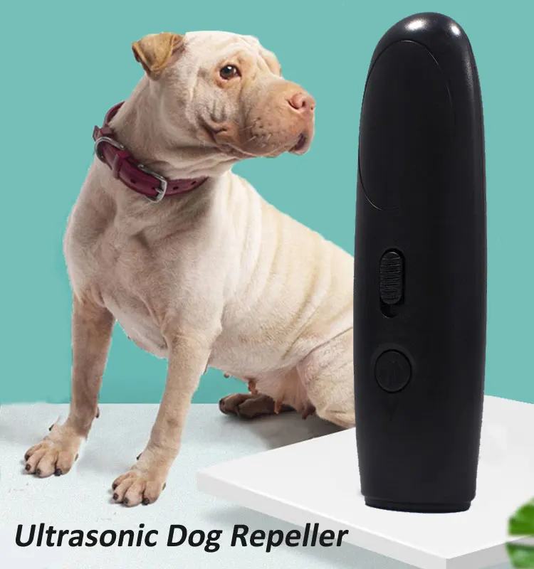 Factory price 3 in 1 Handheld electronic high power ultrasonic cat dog chaser pet repellent