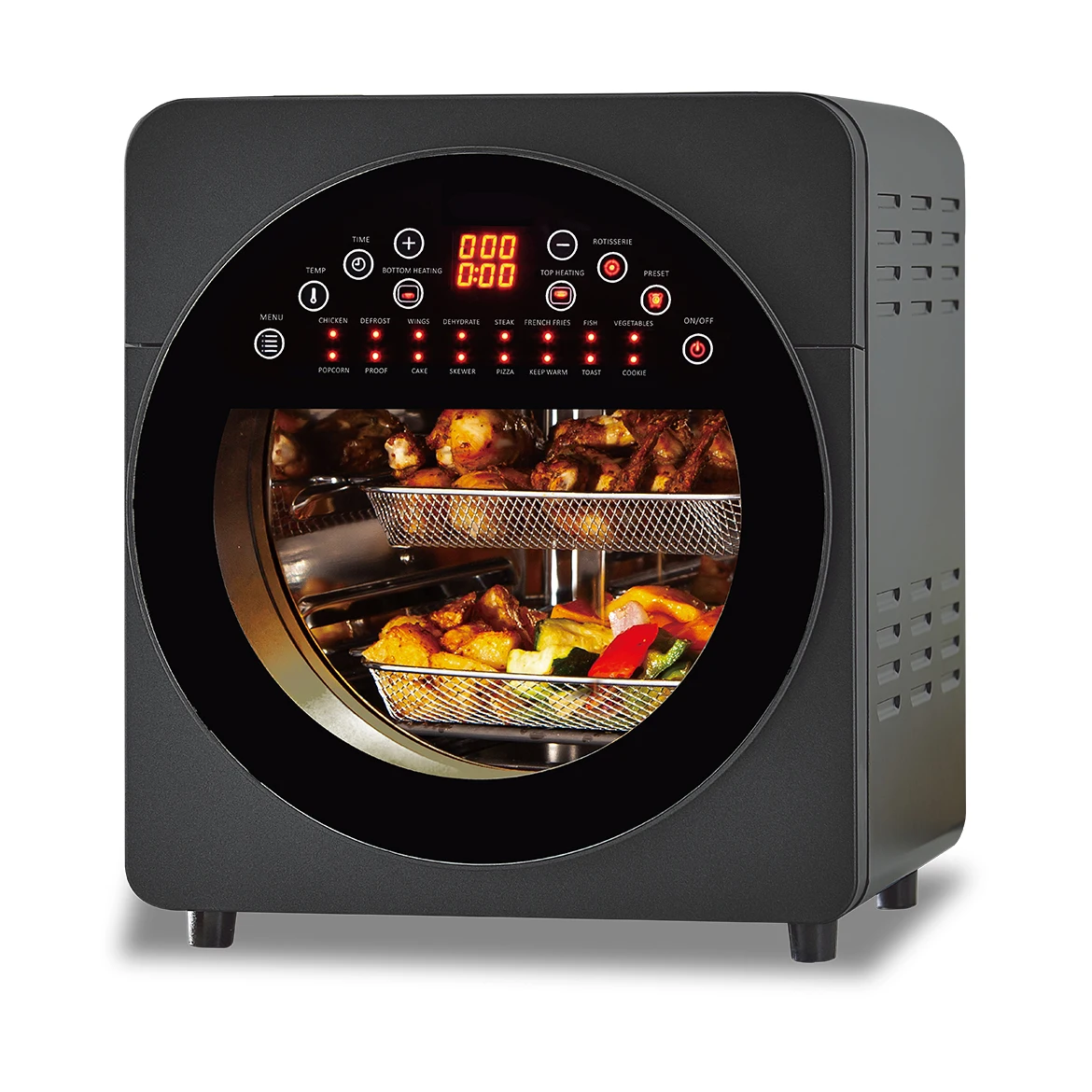 Good Quality 14L Large Capacity Healthy Smokeless Low-Fat Multi Functions Deep Air Fryer Oven without Oil