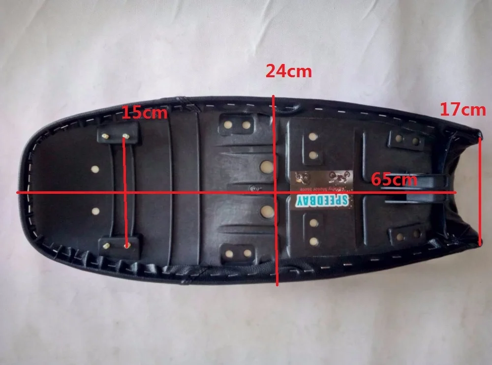 Винтажное седло для мотоцикла U-Zeal cafe racer200R scrambler 200Y, черное, коричневое