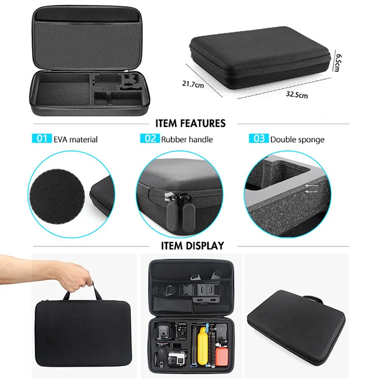 Набор аксессуаров для экшн-камеры gopro xiaomi yi 4k, 50 в 1