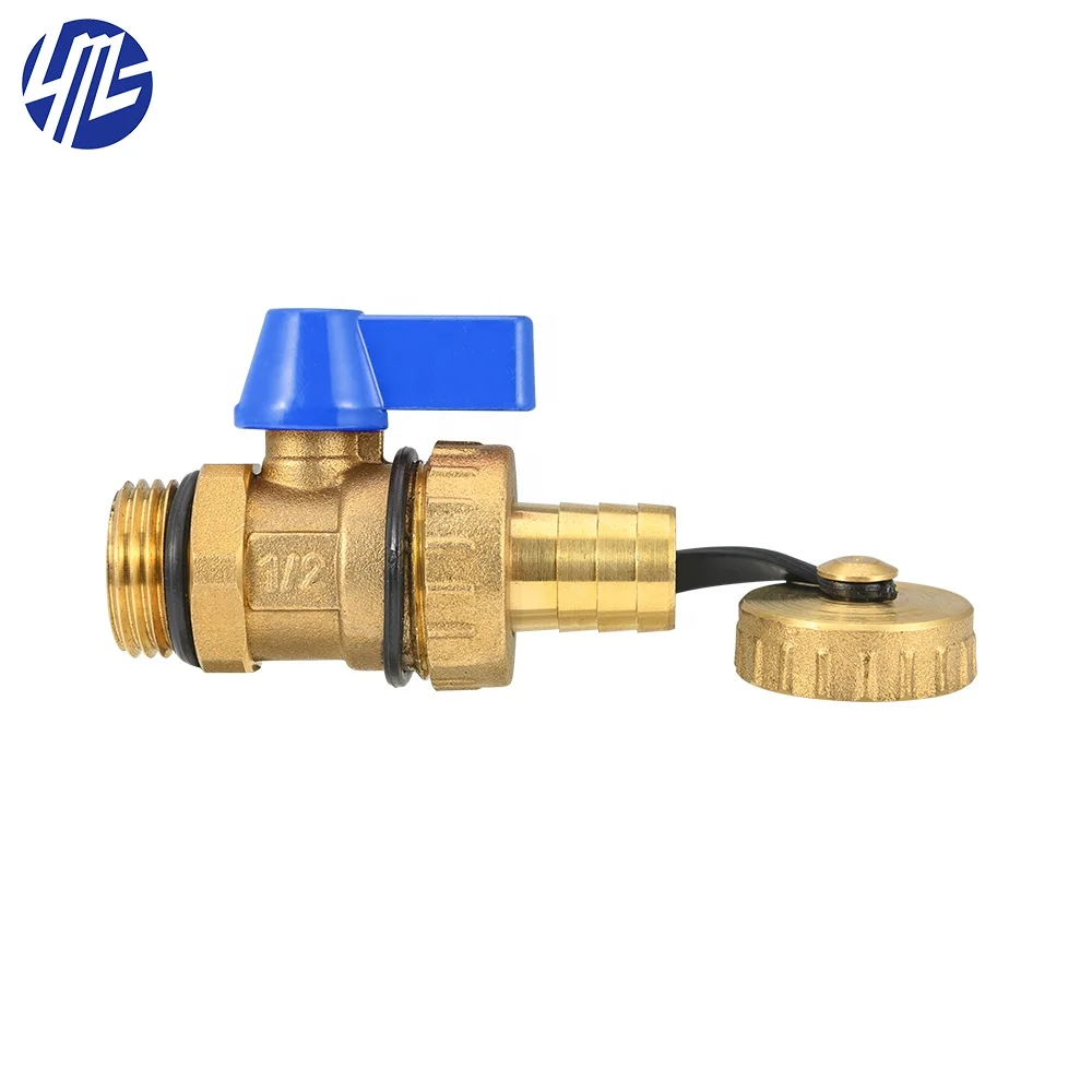 DV4505B Automatic Brass Water Drain Valve For Underfloor Heating System