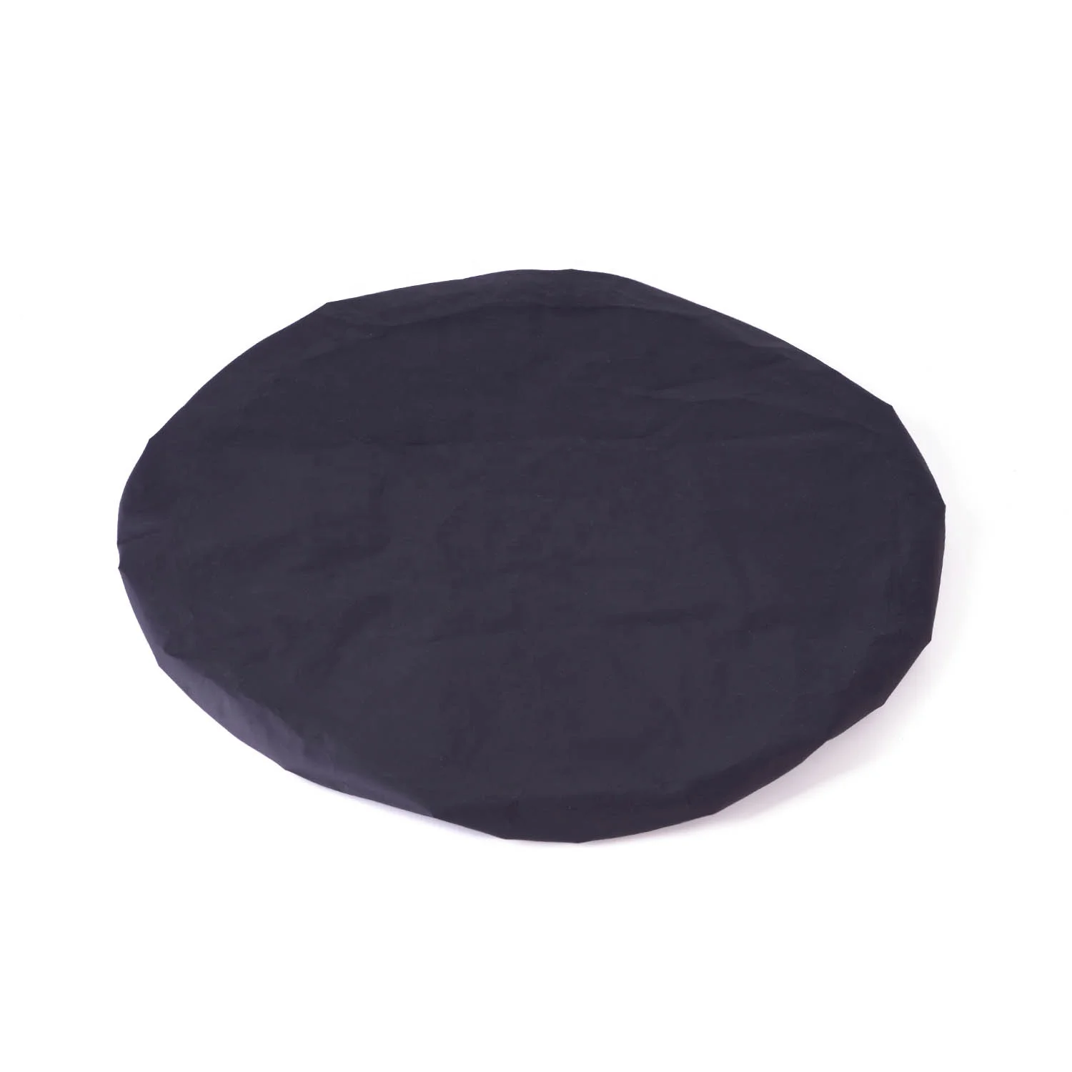 
2021 New fashion women Solid color double-layer EVA waterproof african black shower cap bonnet 