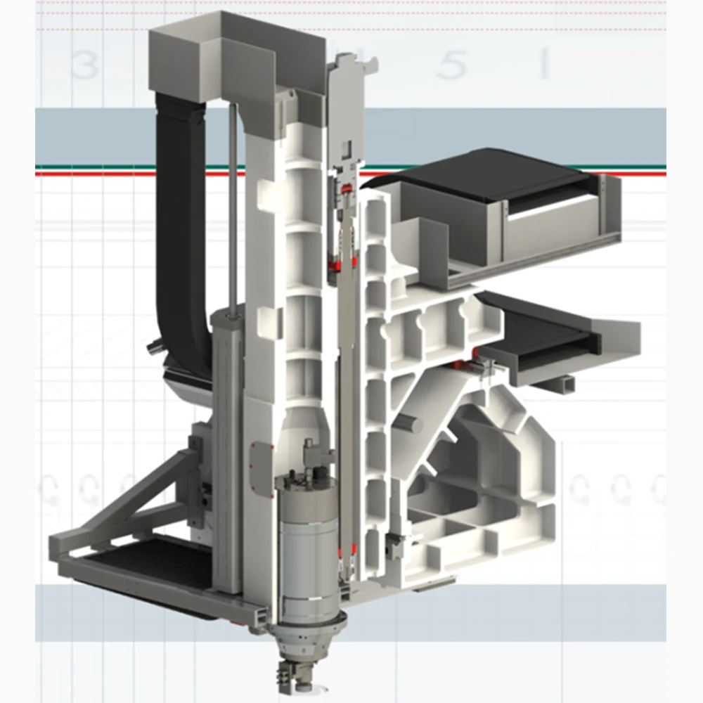 DEED Brand VB63F5  Vertical Machining Center cnc 5axis machining center for aluminum
