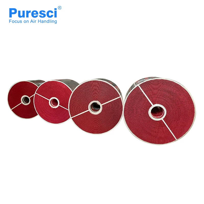 Puresci Desiccant Adsorbent Material Low Temperature Honeycomb Rotor Air Handling Unit