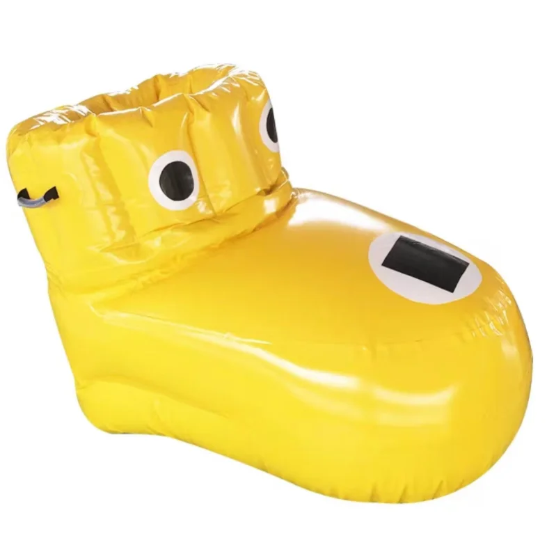 Big foot inflatable racing sport game, inflatable top truck, inflatable game for adults
