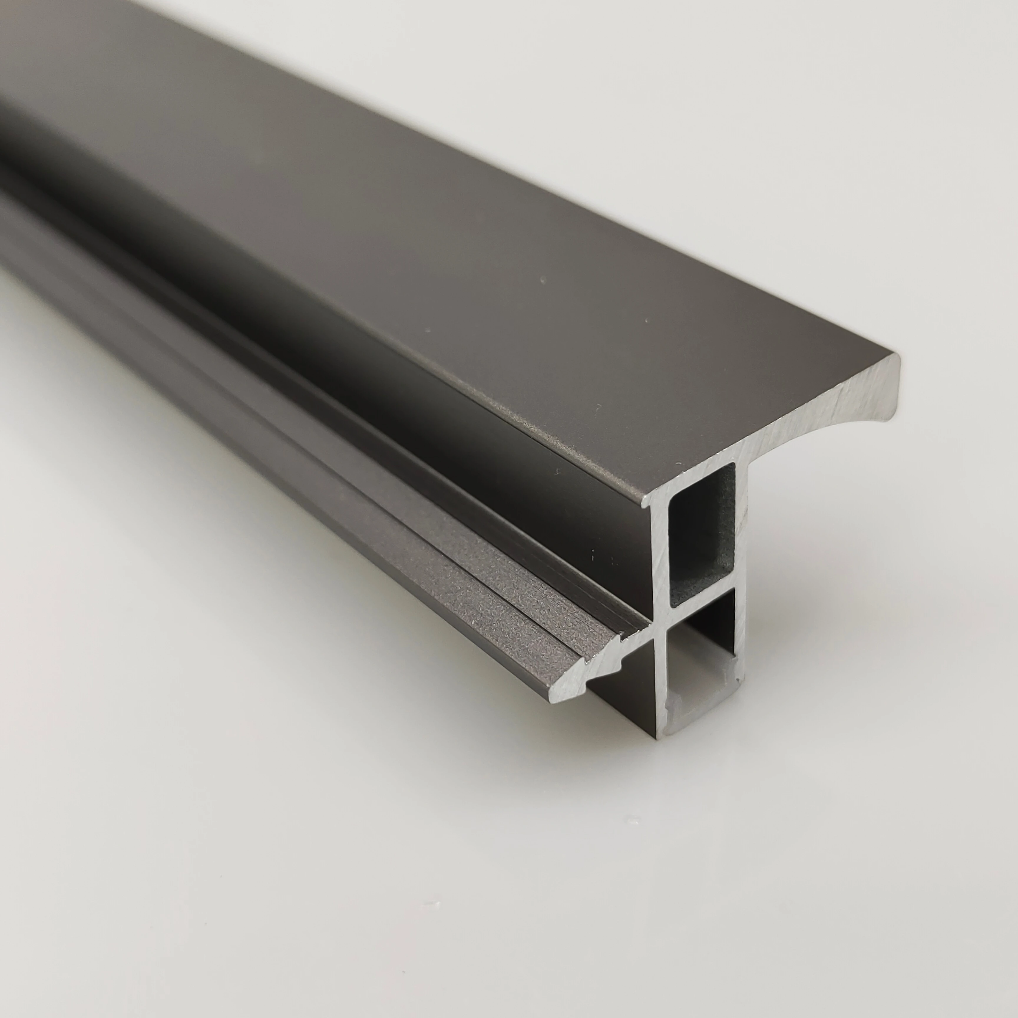 W21*H18.3mm Aluminum Alloy Cabinet Closet Handle with LED Light Sloting Required High Quality Aluminum Profiles Product