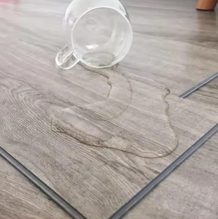 Luxury 4mm/5mm/6mm Click Lock Rigid SPC Flooring Waterproof Plastic Tiles Vinyl Plank SPC Flooring