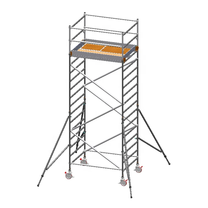 2022 Hot Seller 5m  height portable aluminum scaffolding for apartment (1600493016796)