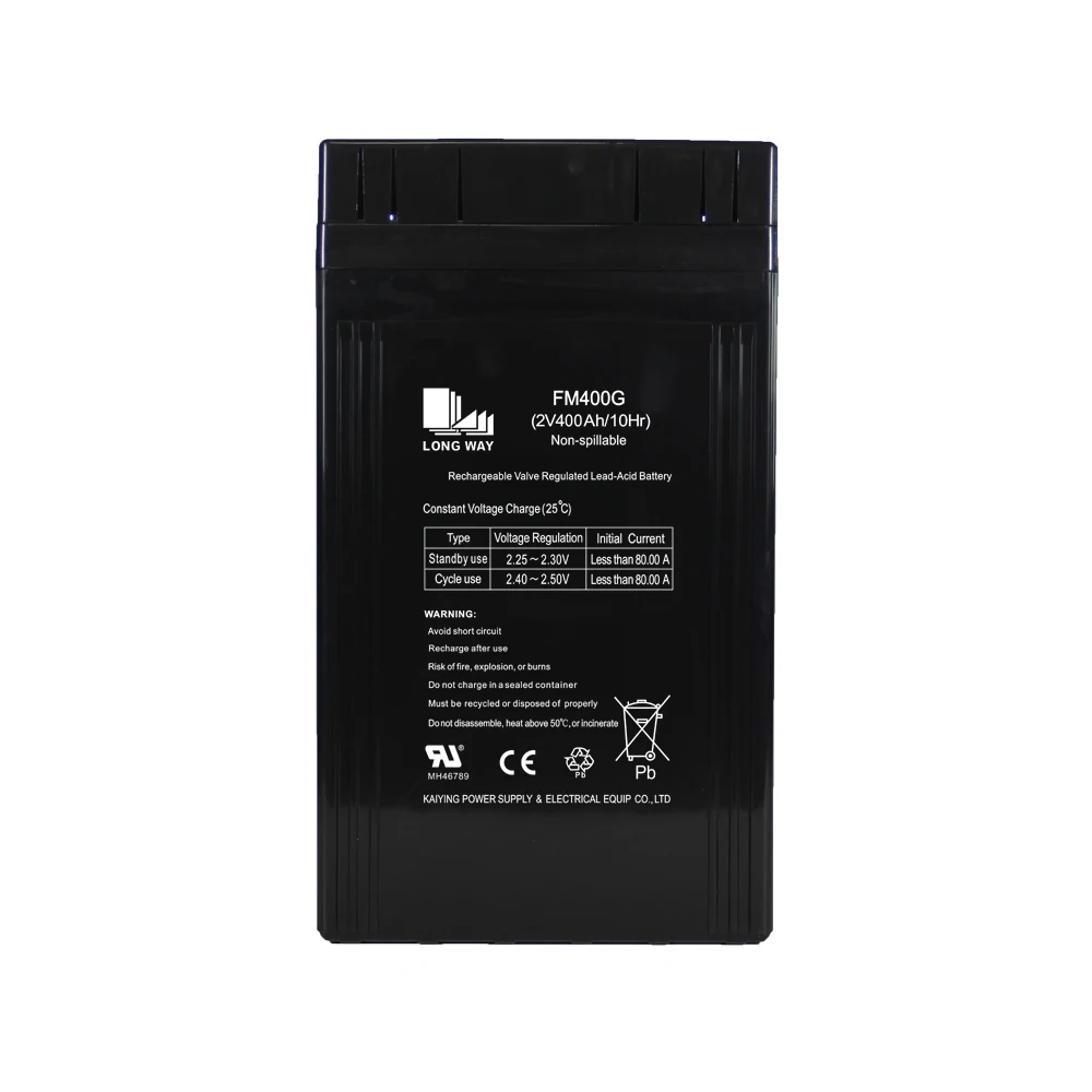 High Reliability AGM 2V400Ah FM400G Electrical Power System Solar System Battery For OEM