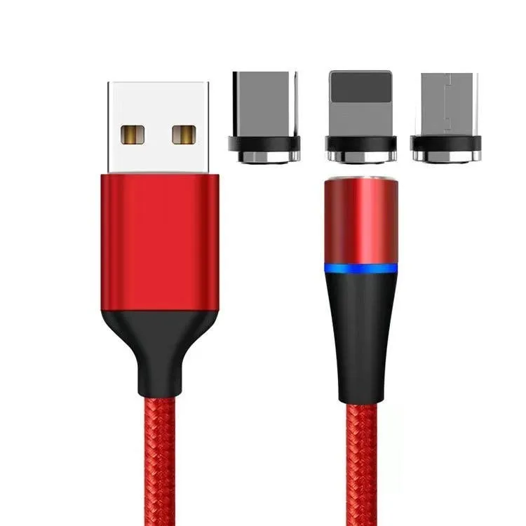 2023 new type c 3 in 1 magnetic charging data usb cable hdmi hdmi cable 1.5 meter for apple iphone samsung
