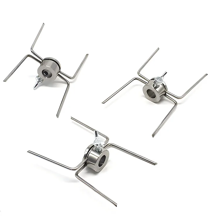 Stainless Steel Grill Rotisserie Kit BBQ Roaster Grill Skewers with Rotisserie Meat Forks