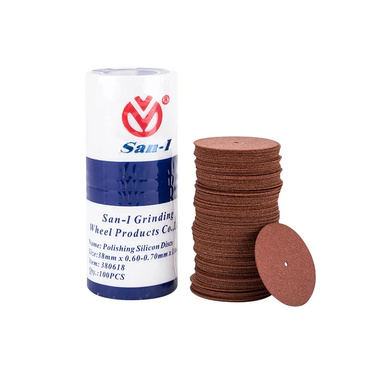 Laboratory Separated Disc San-1 Polishing Silicon Discs Dental For Metal Copings