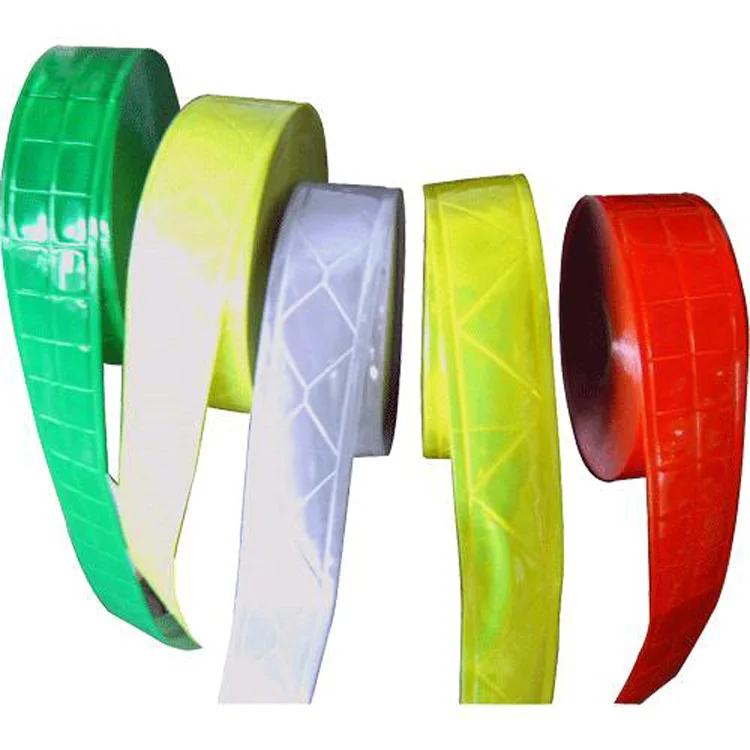 colored reflective pvc crystal sewing tape for clothing