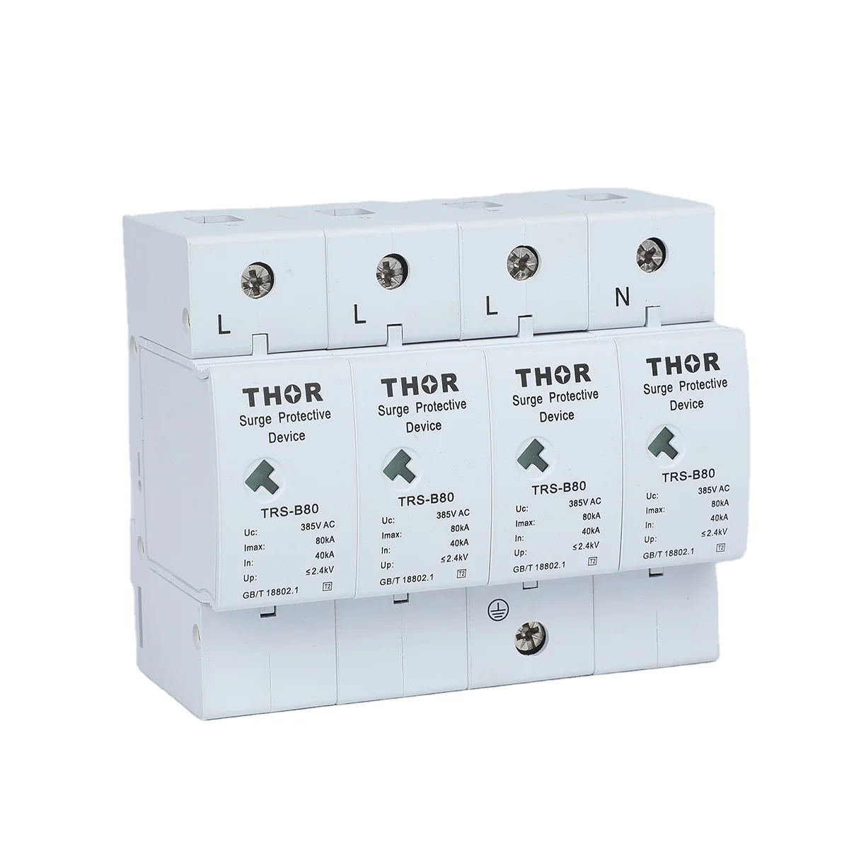 Lightning surge protector Surge suppressor 80KA power protection TVSS