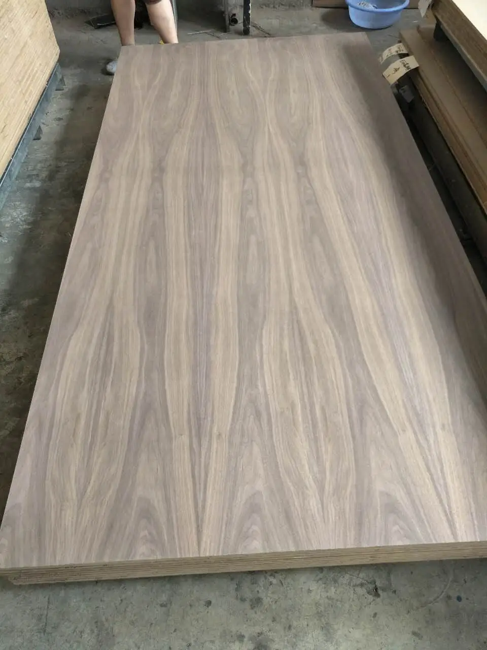 Factory direct sale acryl wall panel construction decoration wood veneer