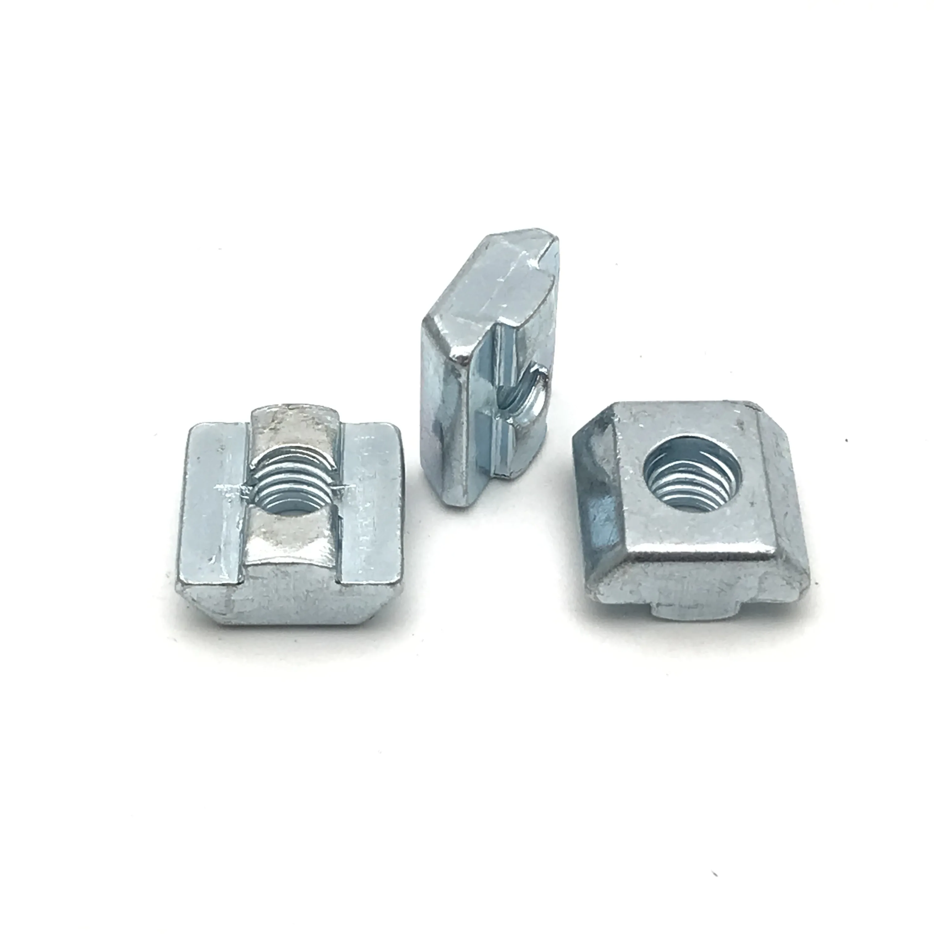 M6 M8 M10 Nickel Zinc plated Steel T slot Slide nut 4040 slide nut