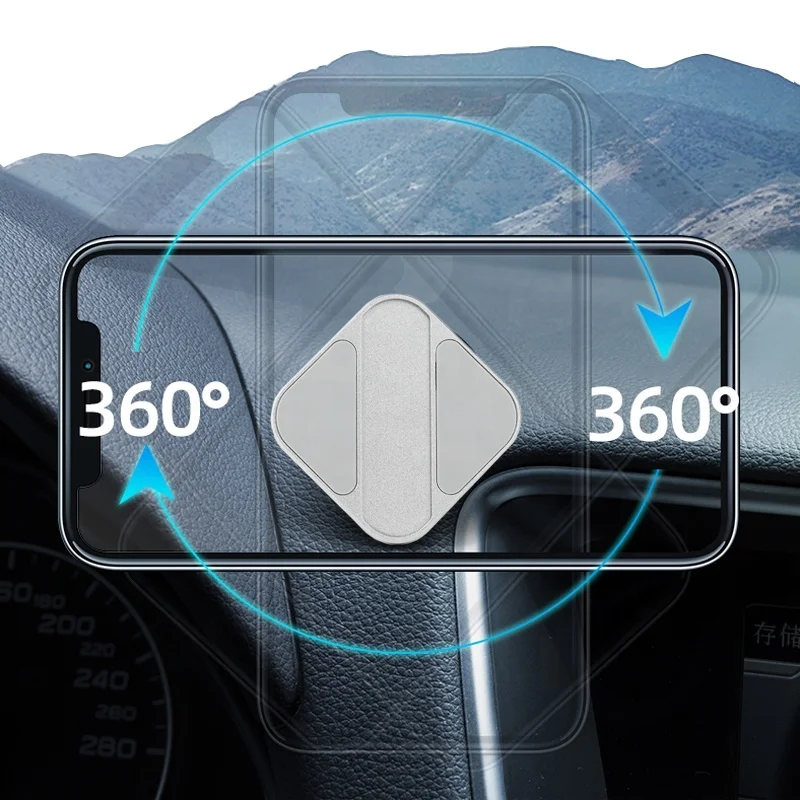 2021 Amazon hot sale Universal 360 Gravity GPS Stand Air Vent Clip Magnetic Car Mount Mobile Phone Holder