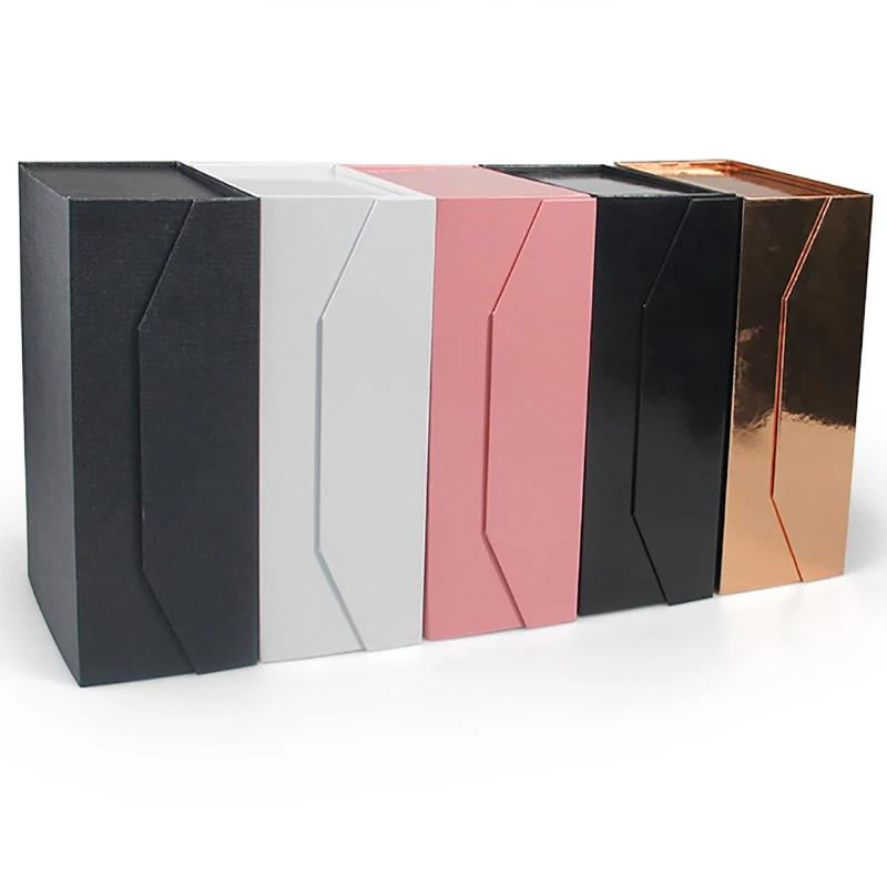 Custom Folding Paper Flat Pack Box Luxury Magnetic Gift Box with Magnet Closure Gift Paper Box