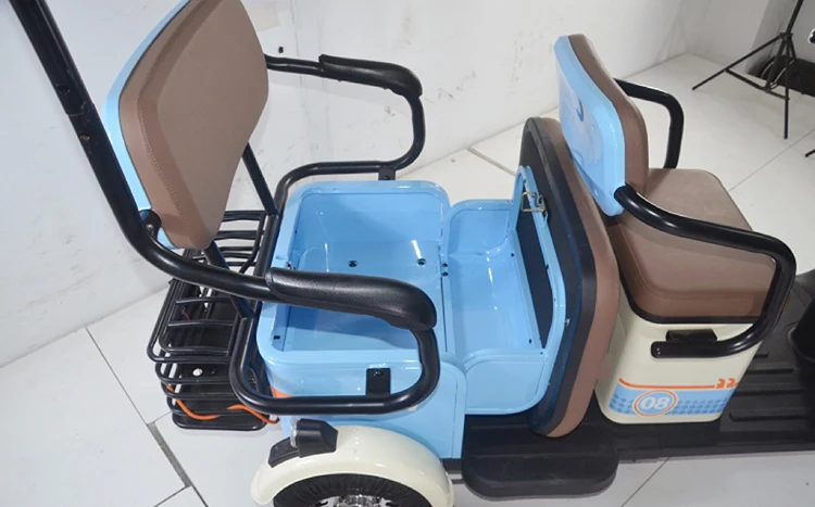 Good Quality lead acid battery electric super power electric tricycle 60v electric leisure electric tricycle