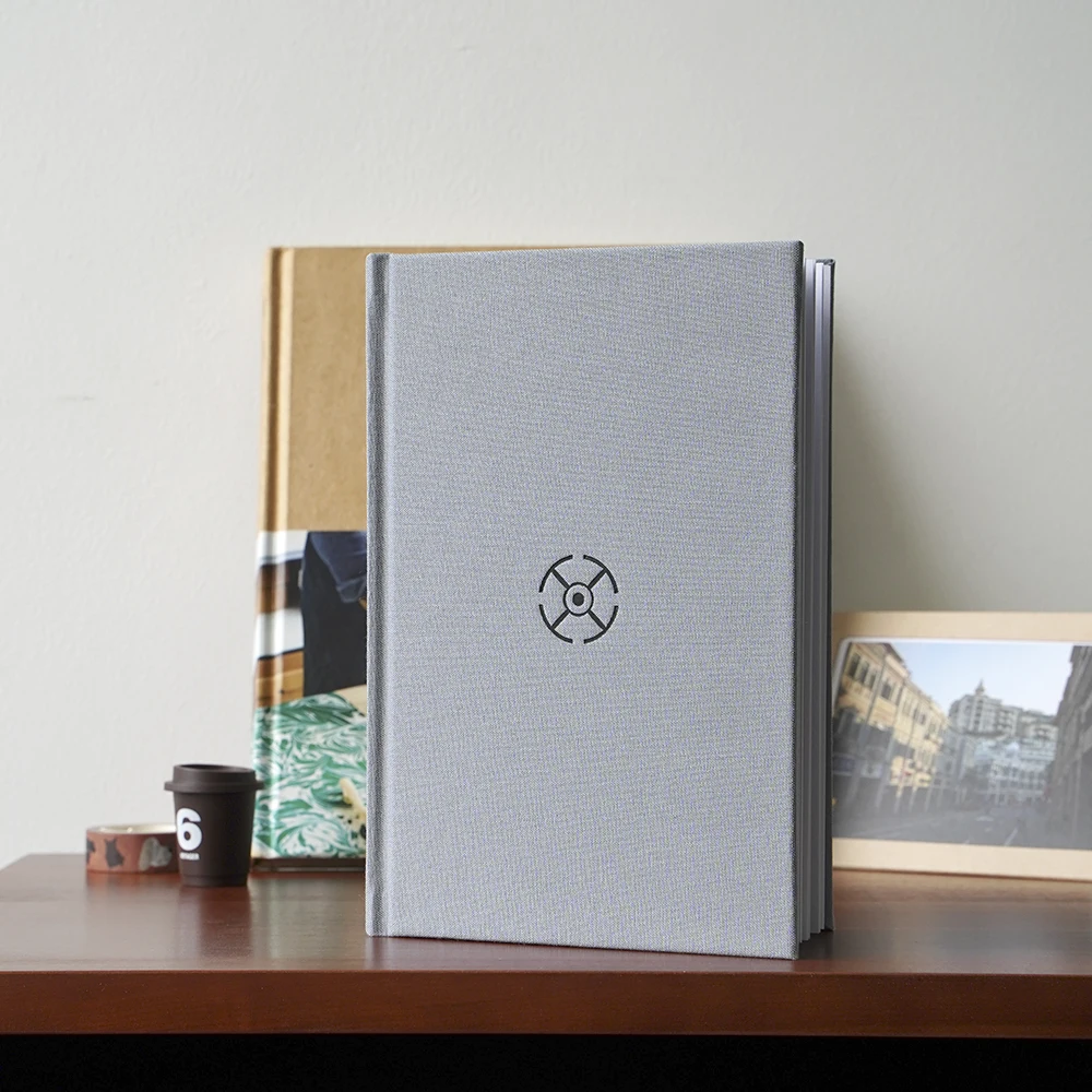 Business Office Organizer Notebook Hardcover Goal Mission Planner in Paper or Fabric Available Notebooks