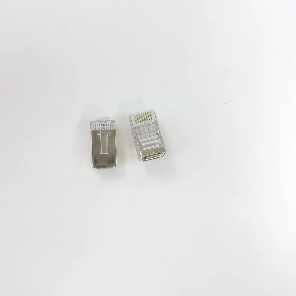 Toolless Waterproof Network FTP STP Shielded Cat5e Cat6 Cat7 Cat8 connector modular RJ45 8P8C plug modular plug