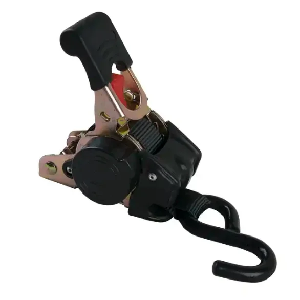Lashing Strap Retractable Ratchet Tie Down With S Hook