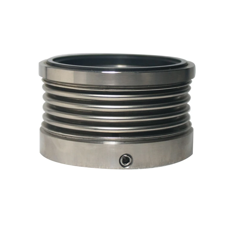 Pipe fitting expansion joints and squeezable corrugated tube metal bellows