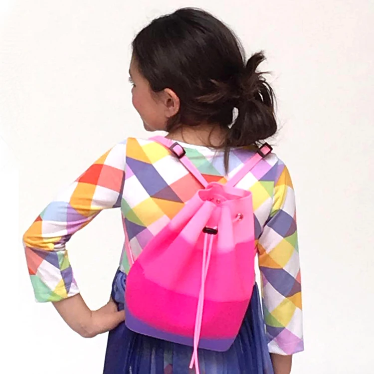 Scented Soft Silicone Backpack Waterproof Yummy Cute Girl Backpack Multi Color Travel Backpack
