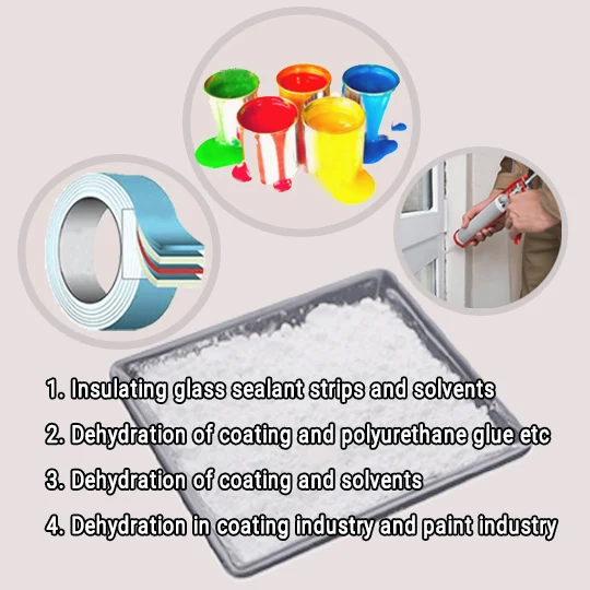 Shanghai JOOZEO Factory zeolite molecular sieve powders for Polymer desiccant systems