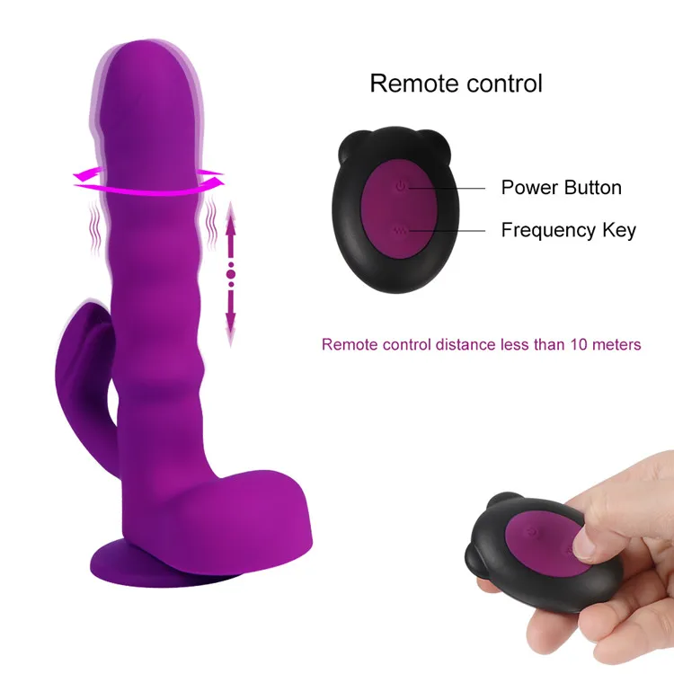 Adult Sex Toys Automatic Retractable Love Gun Thrusting Dildo Vibrator Sex Machine For Women Vagina Masturbation