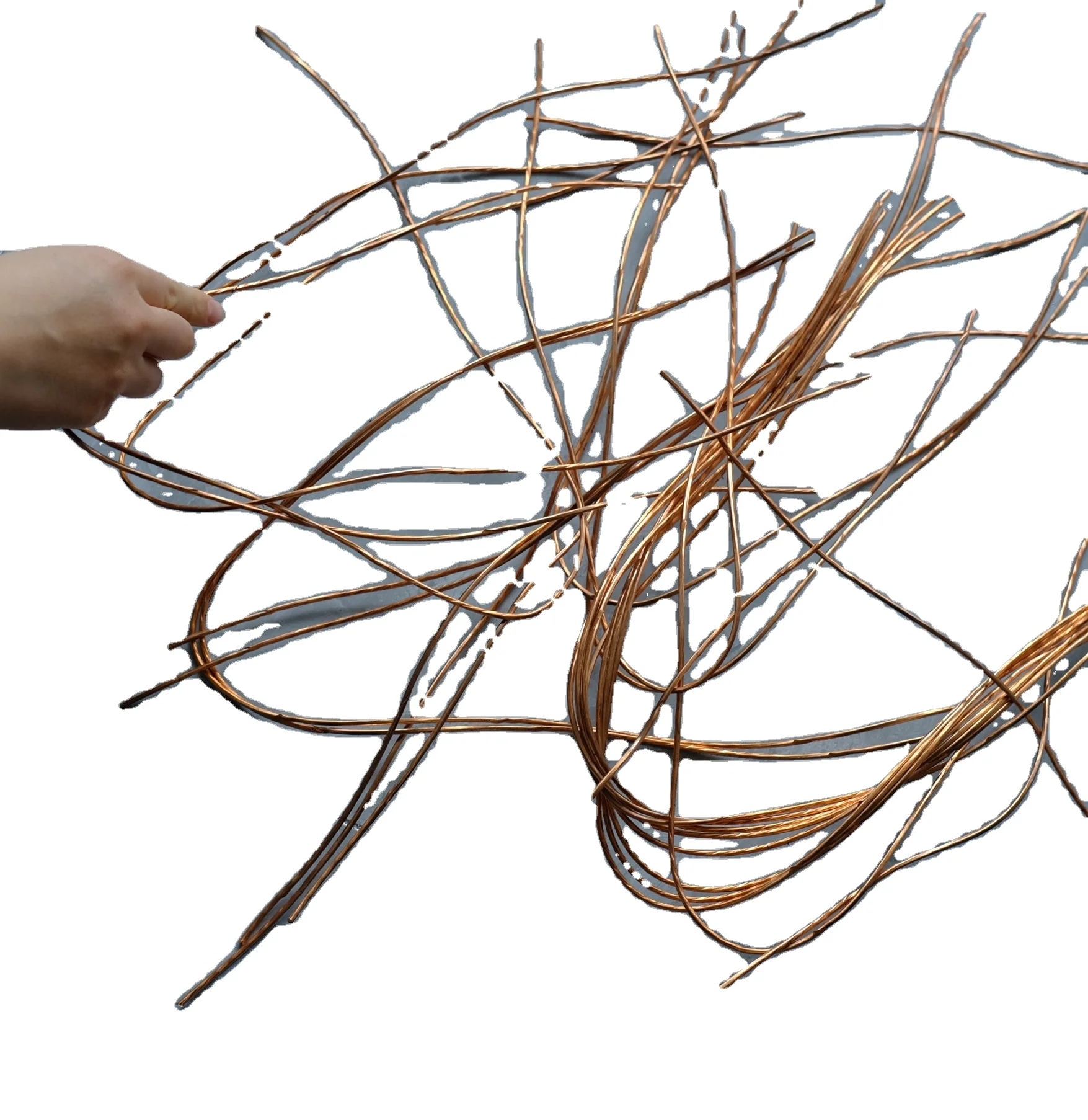 Из меди утиля, коричневый отходы провода 99.99%