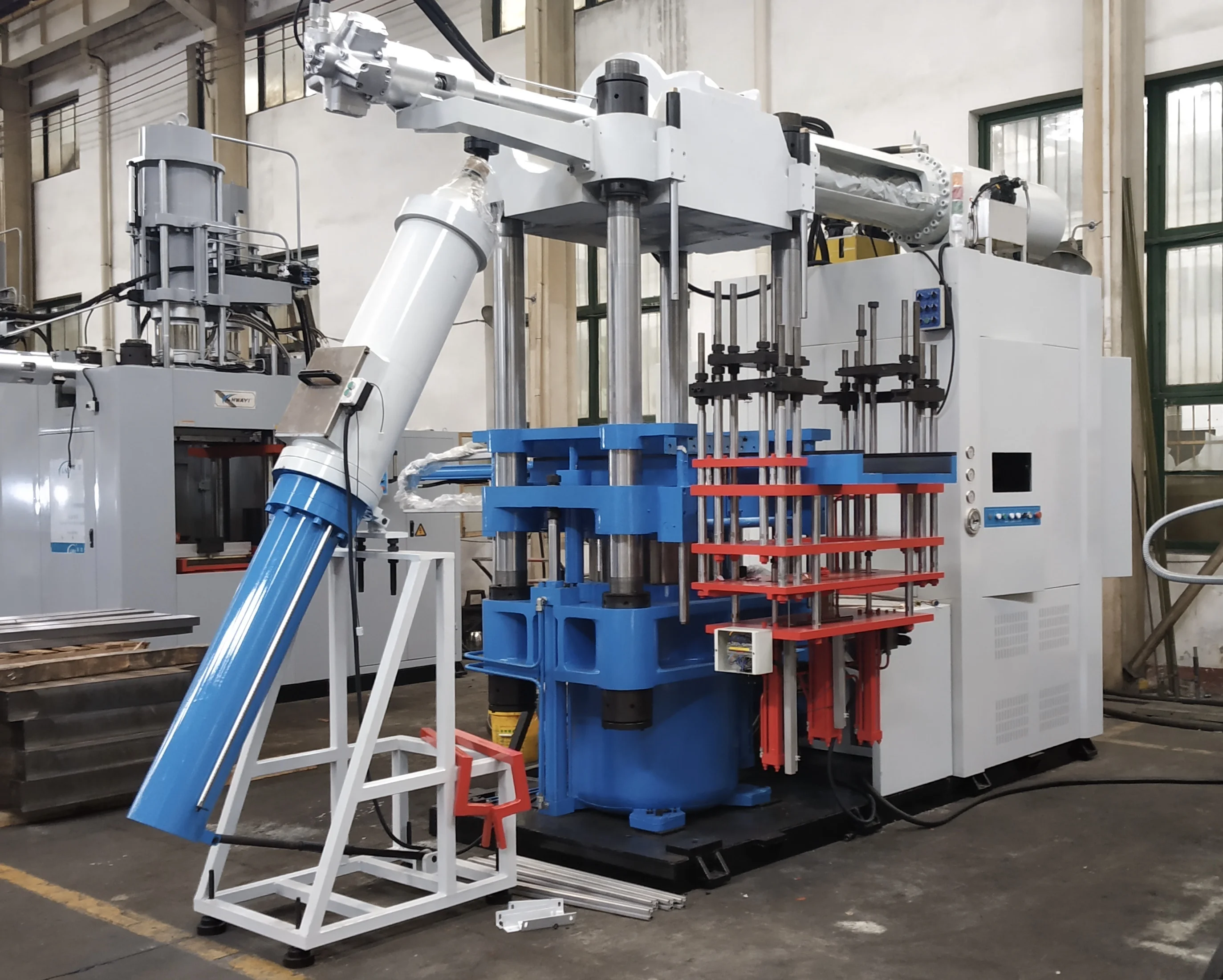 HTV silicon rubber insulator making machine 600 ton/800x800mm platen