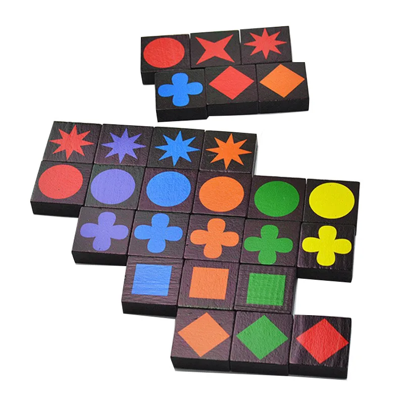 Hot Selling USA Qwirkle Board Game Chess Qwirkle Board Game